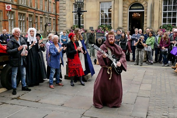 York Mystery Plays Waggons 2018 - The Harrowing Of Hell